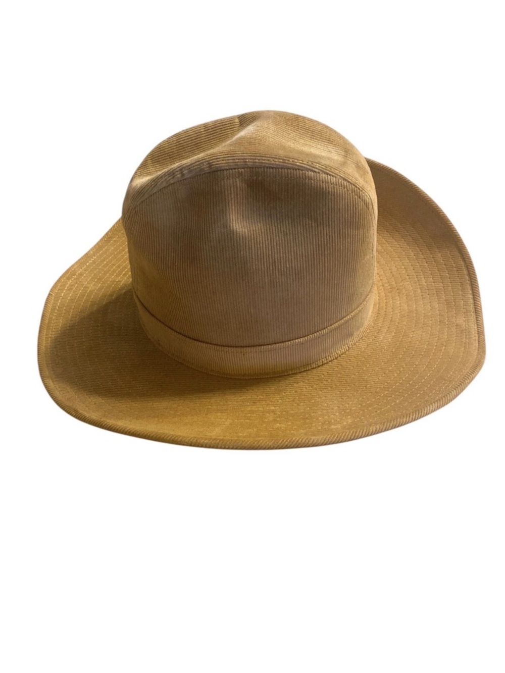 Vintage Levi Strauss & Co Cowboy Tan Western Hat Corduroy 7 USA Made - Picture 2 of 12